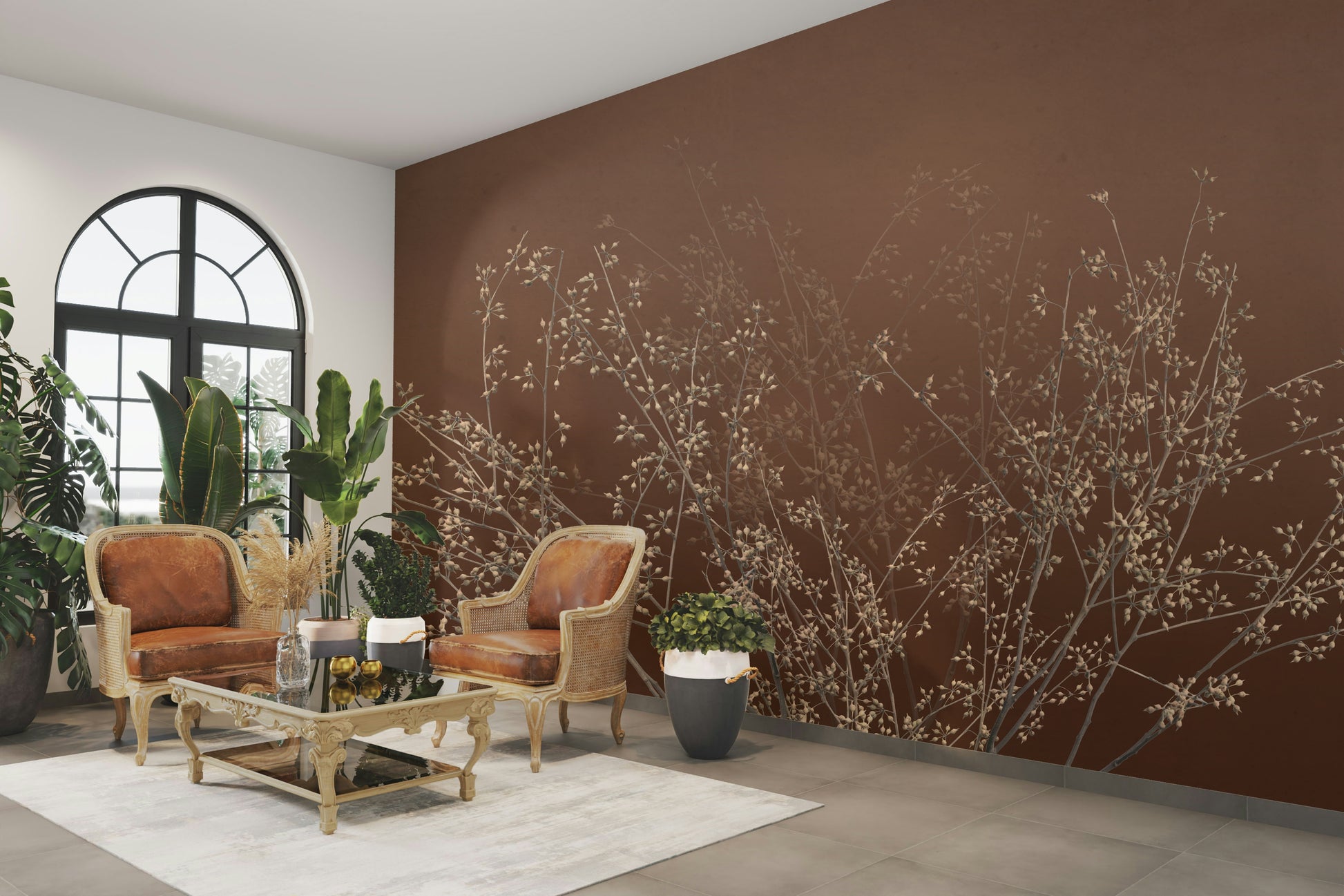 The image has a calm, tranquil feel.

