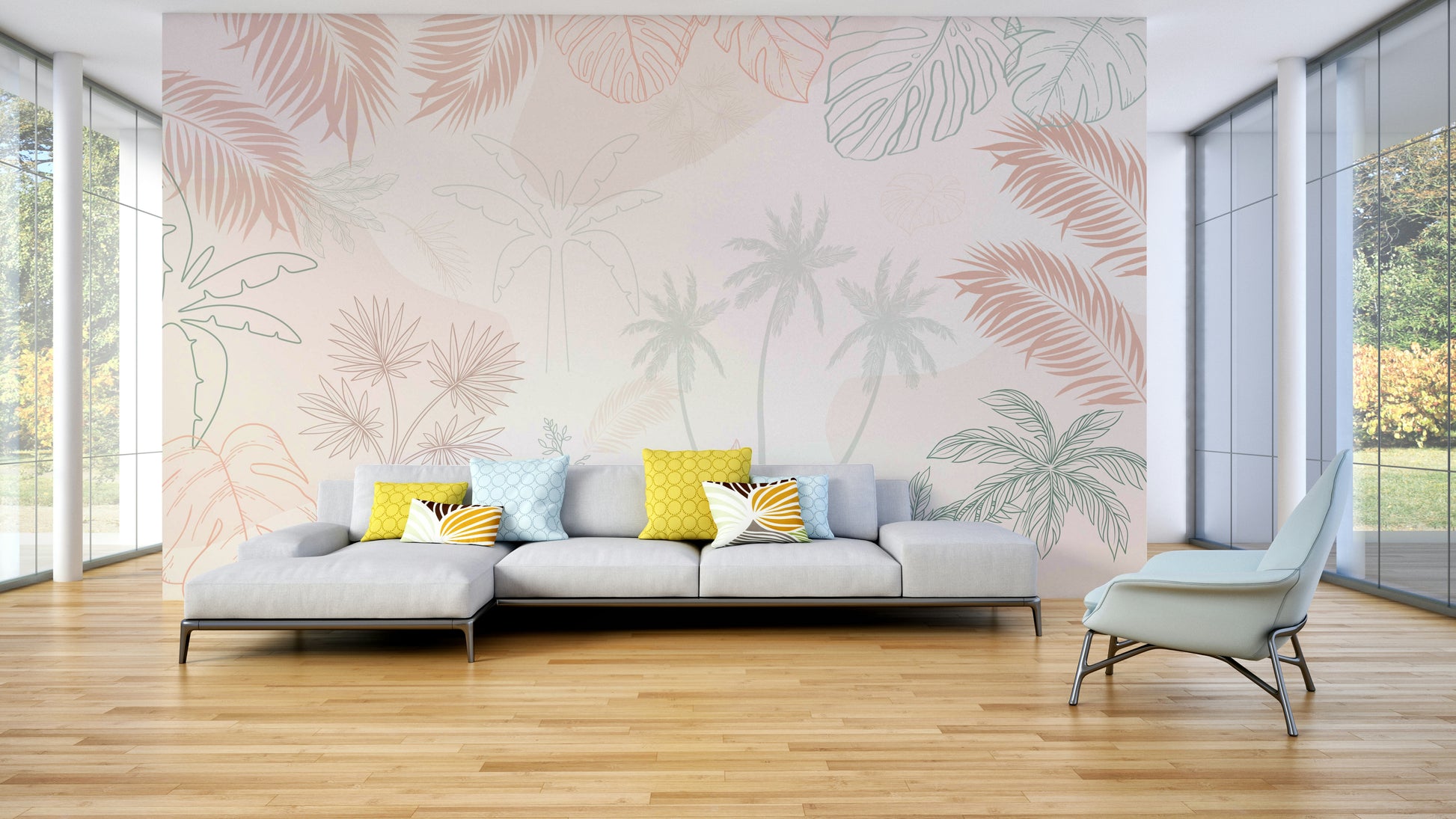 The overall feel is quiet and serene.

