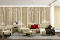 The overall mood is quiet and serene.

