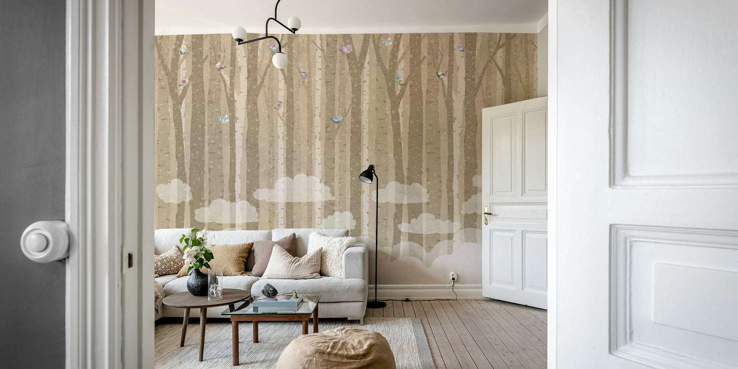 The design feels graceful and peaceful.

