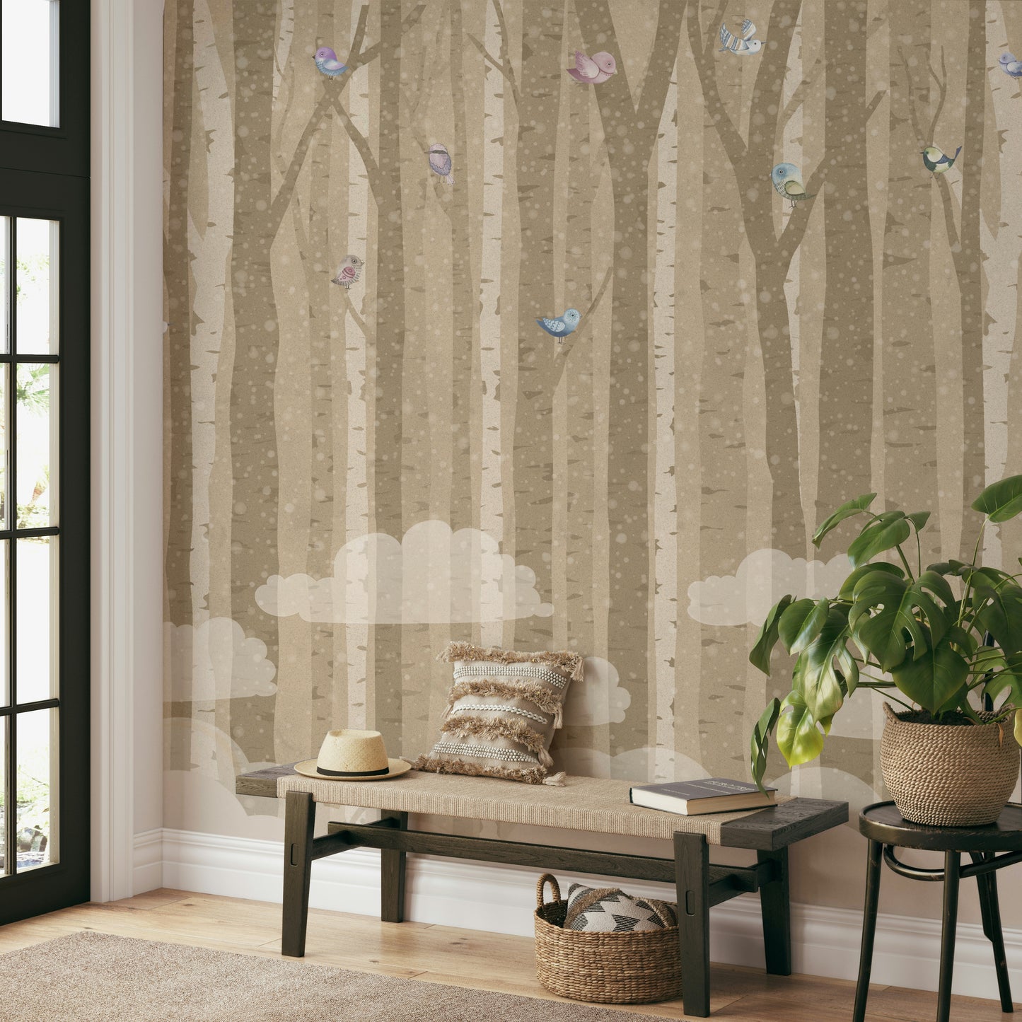 The image has a calm, tranquil feel.

