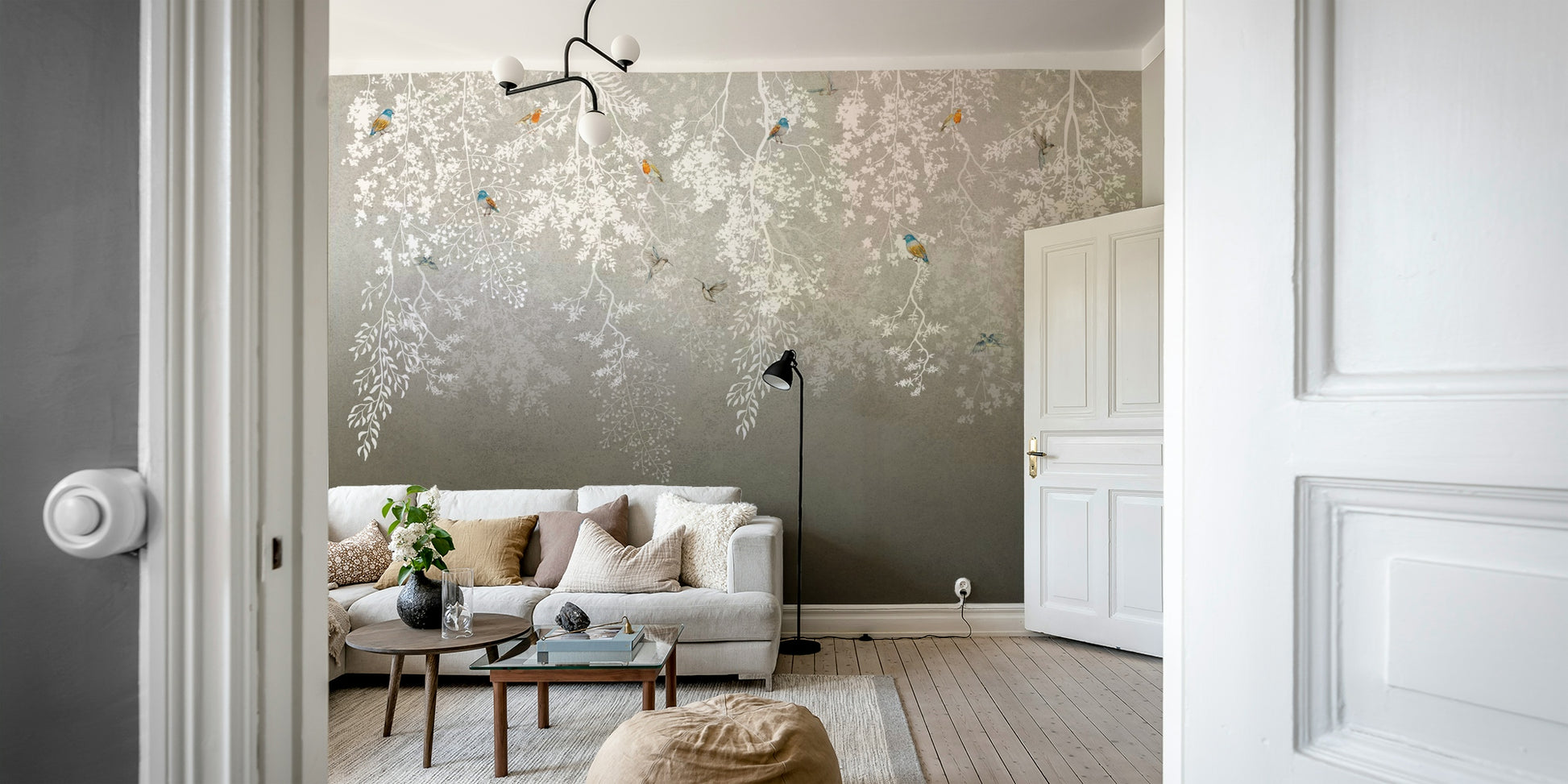 The background is a soft, light color, like off-white or light gray.

