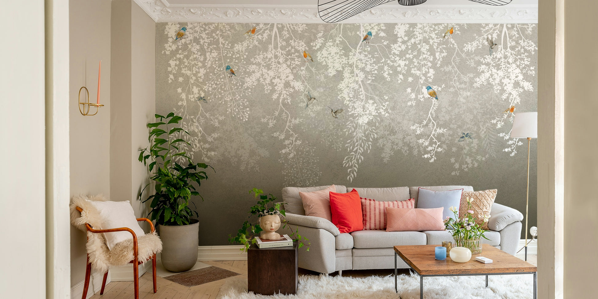 The composition is balanced and uncluttered.

