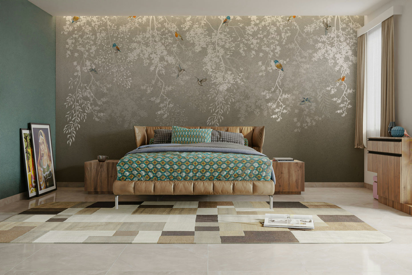 The flowers are soft and delicate, with open petals.

