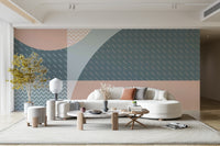 The shapes are arranged in a balanced, harmonious composition.

