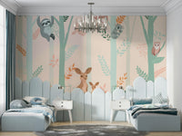 The air seems to have a soft, hazy glow.

