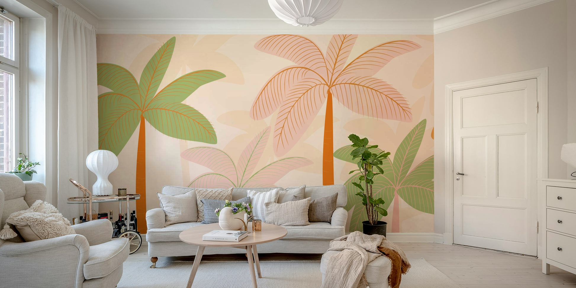 The design is abstract and non-representational.

