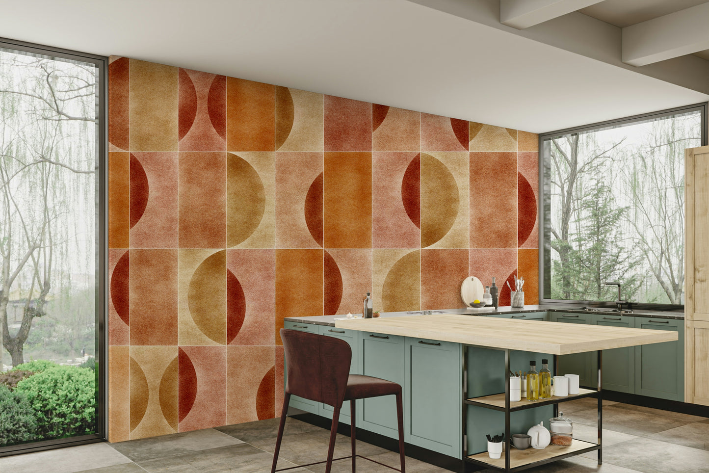 The design feels bold and stylish.

