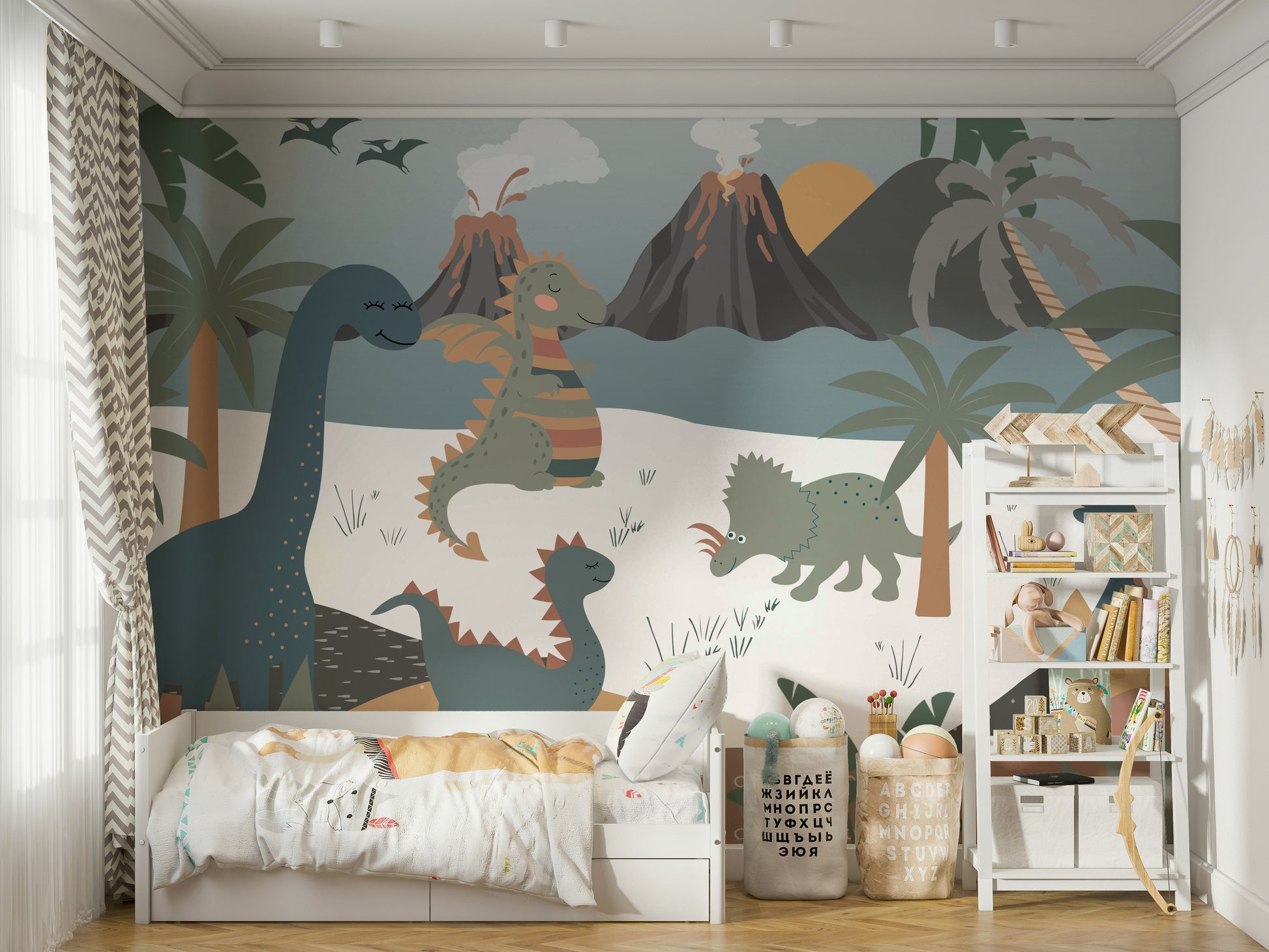 The art style is friendly and whimsical.

