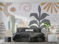 The leaves are arranged in a random, natural-looking pattern.

