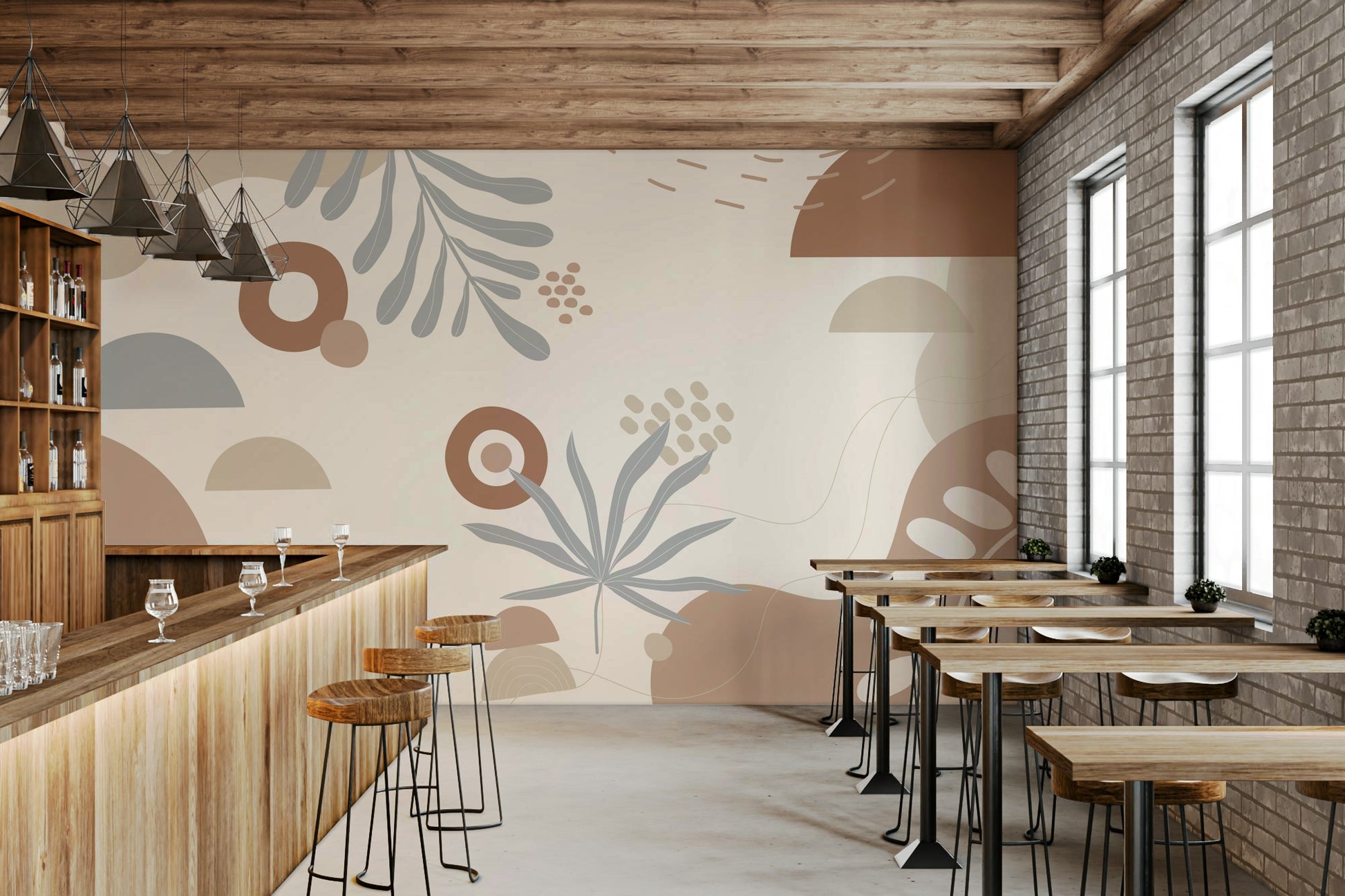 The composition is balanced and uncluttered.

