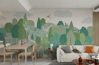 The air feels clean and fresh.

