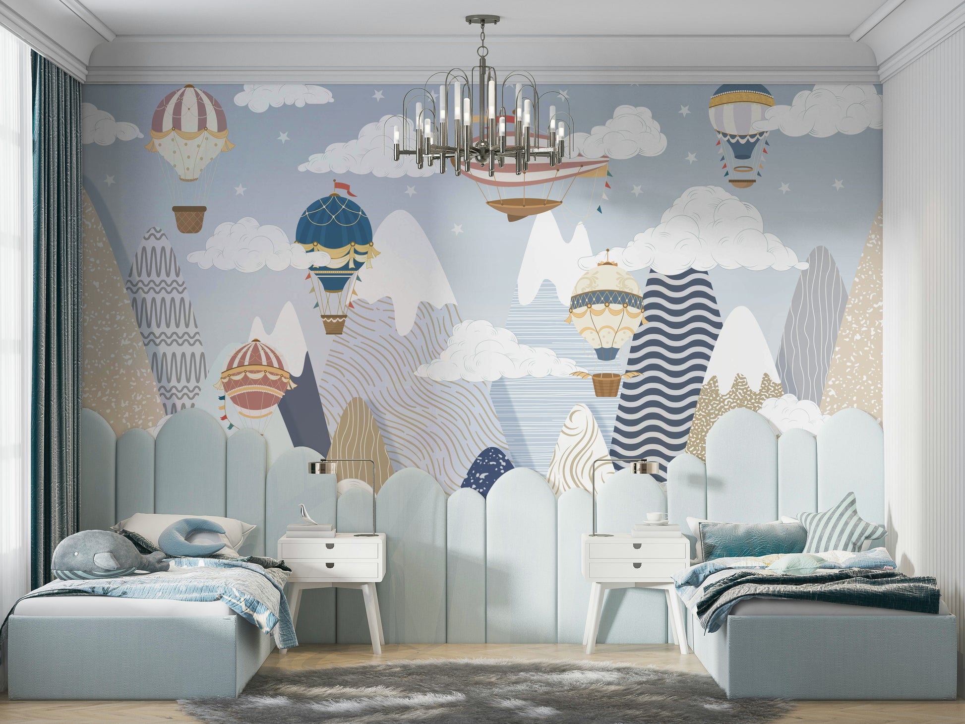 The image has a feeling of freedom and peace.

