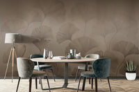 The light source seems to be from one side, casting the shadows.

