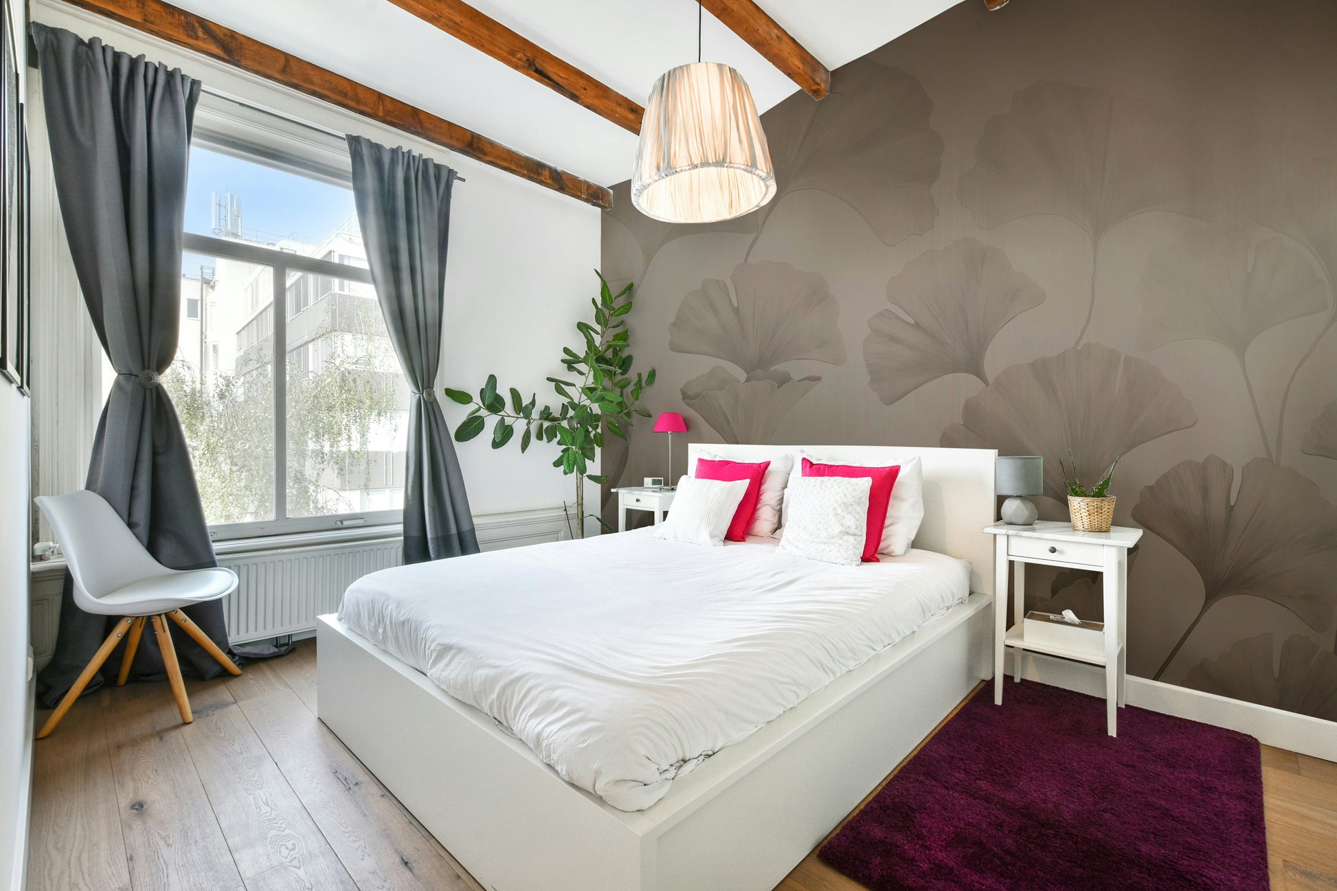 The composition is balanced and uncluttered.

