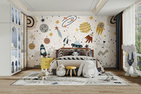 The art style is cute and whimsical.

