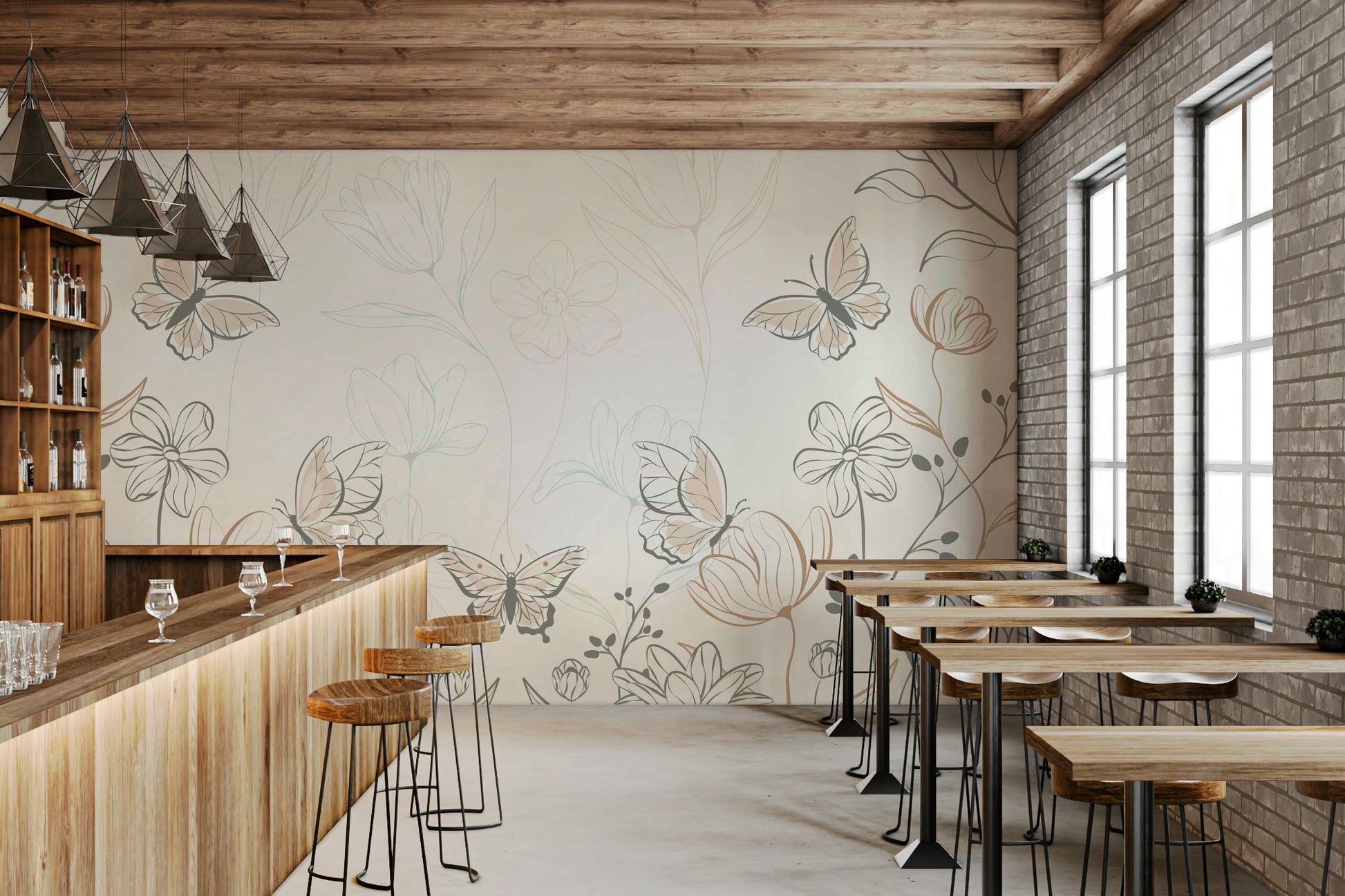 Their wings are spread wide in mid-flight.

