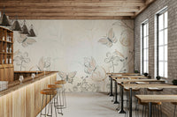 Their wings are spread wide in mid-flight.

