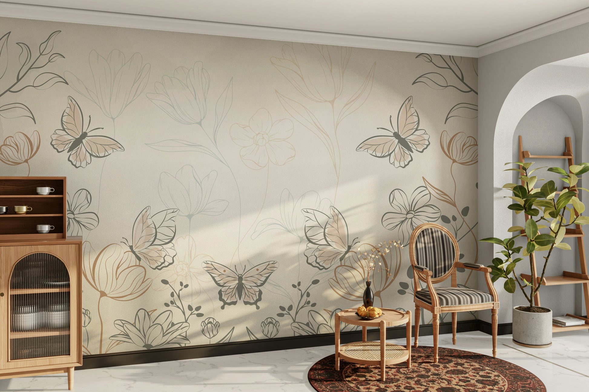 The overall mood is quiet and free.

