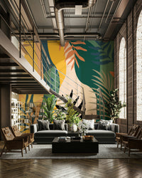 The design feels peaceful and earthy.

