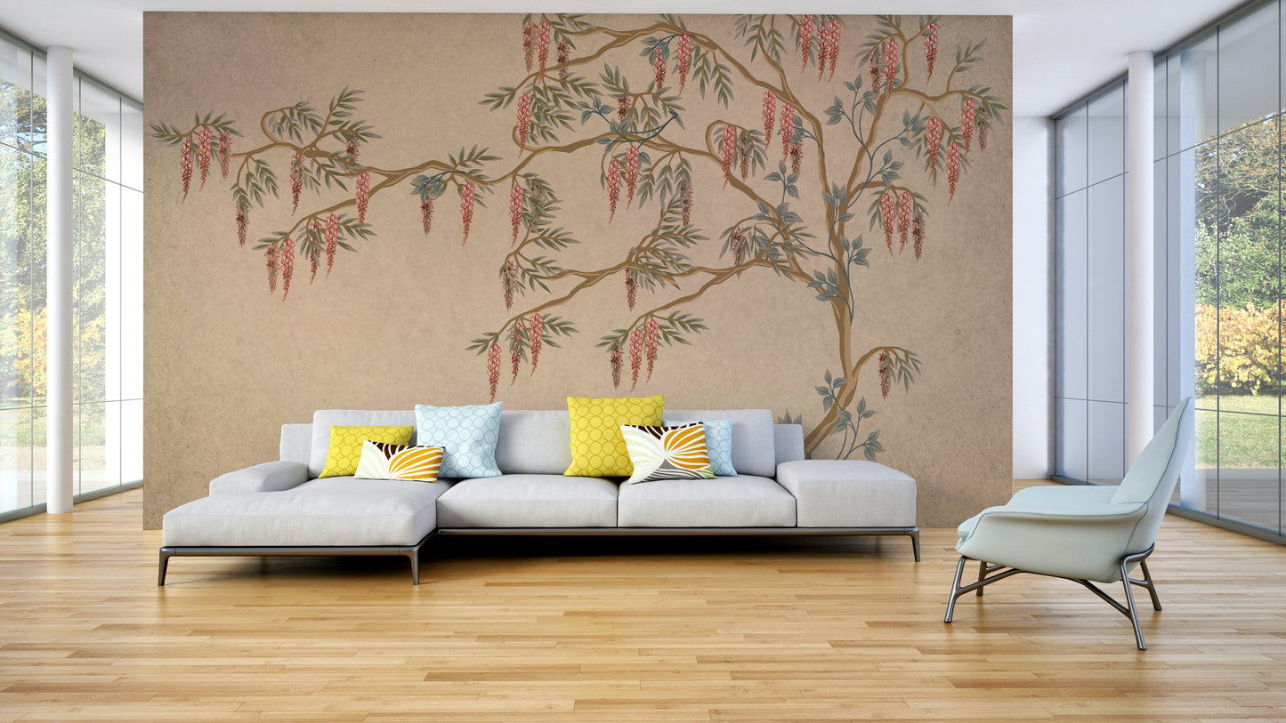 The image feels peaceful and restful.

