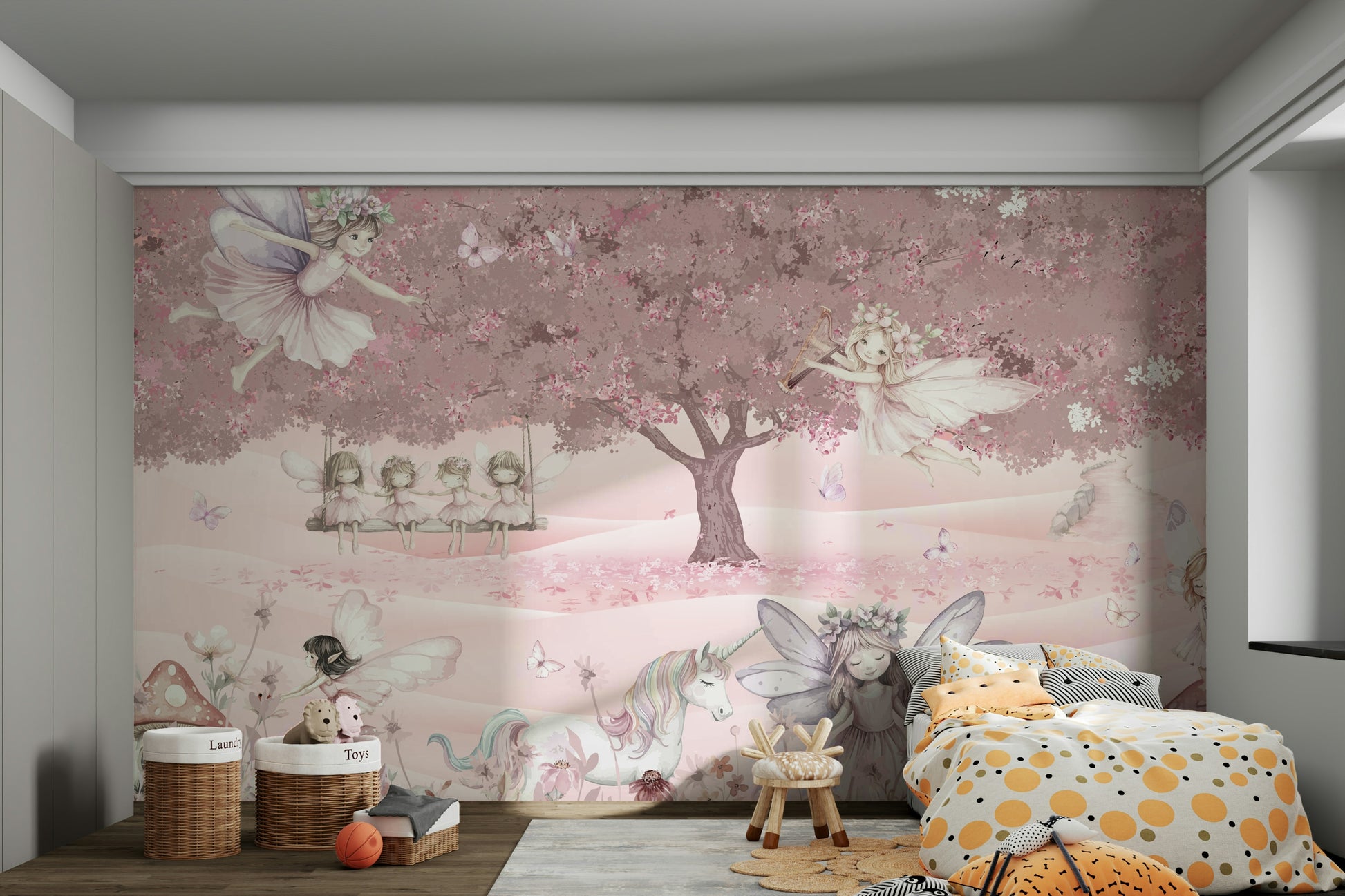 The design has a beautiful, artistic aesthetic.

