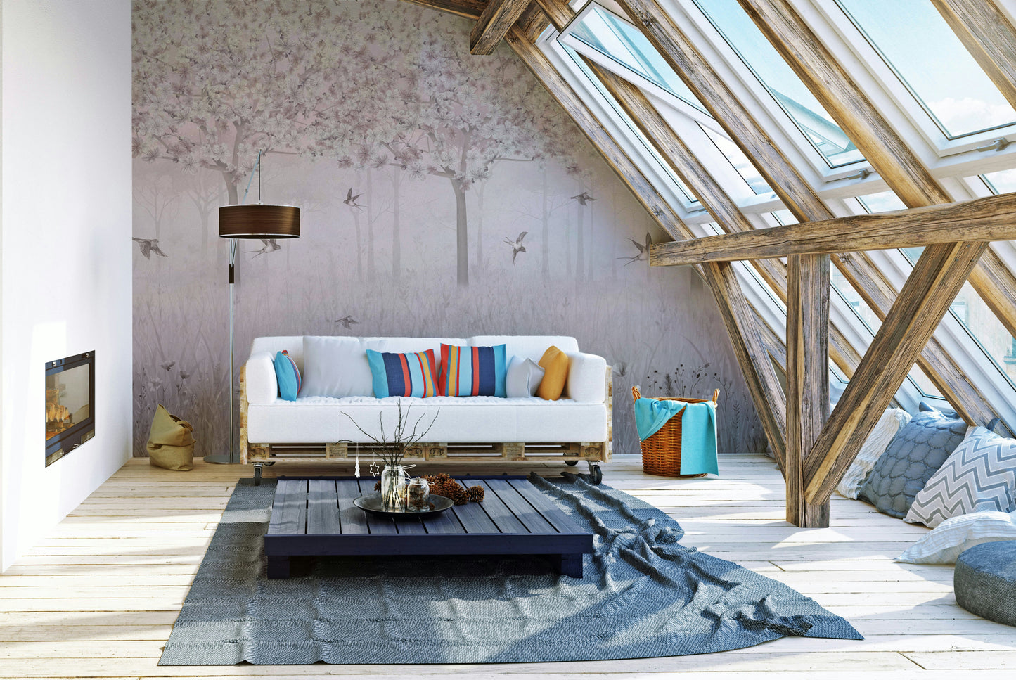 The overall feel is quiet and serene.

