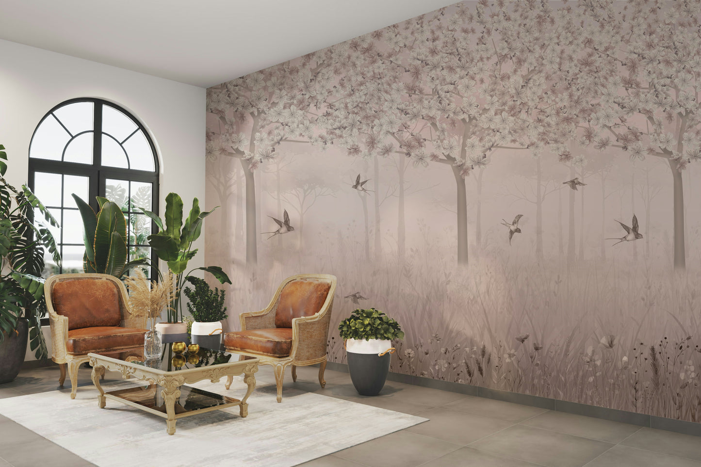 The image has a calm, tranquil mood.

