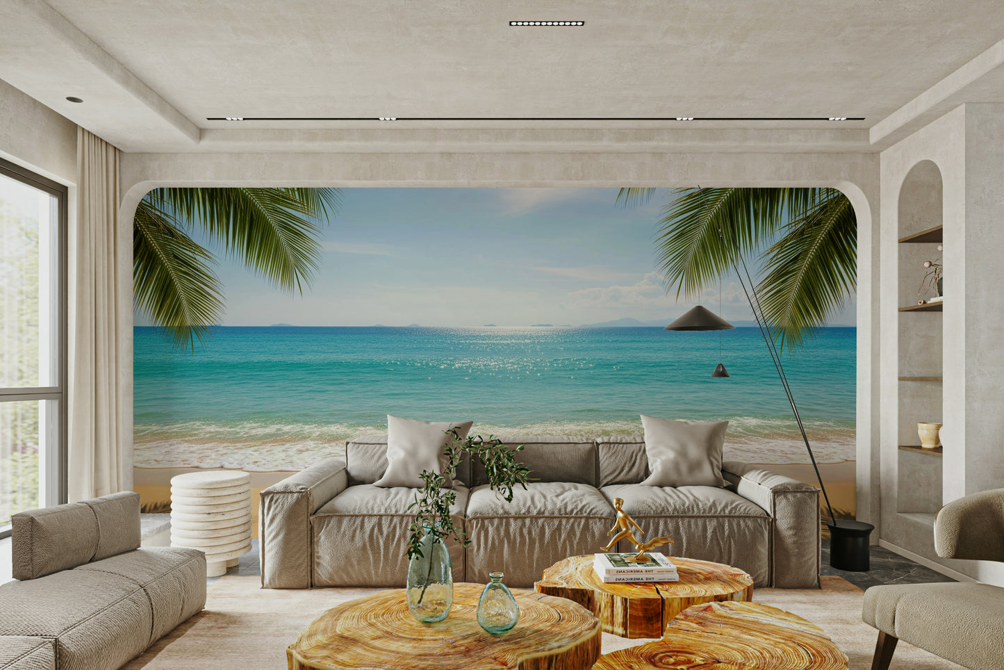 The image feels peaceful and restful.

