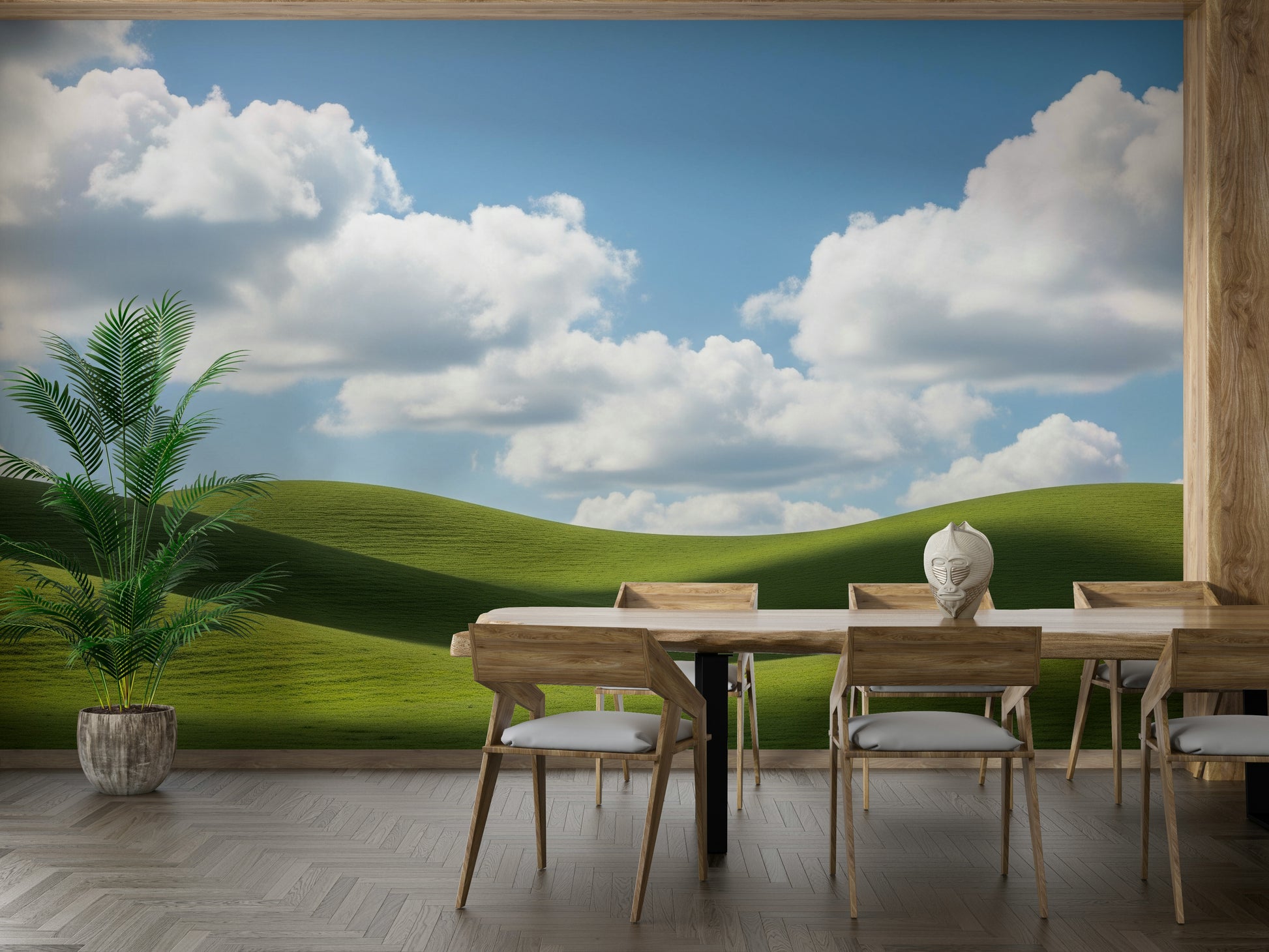 The overall feel is quiet and serene.

