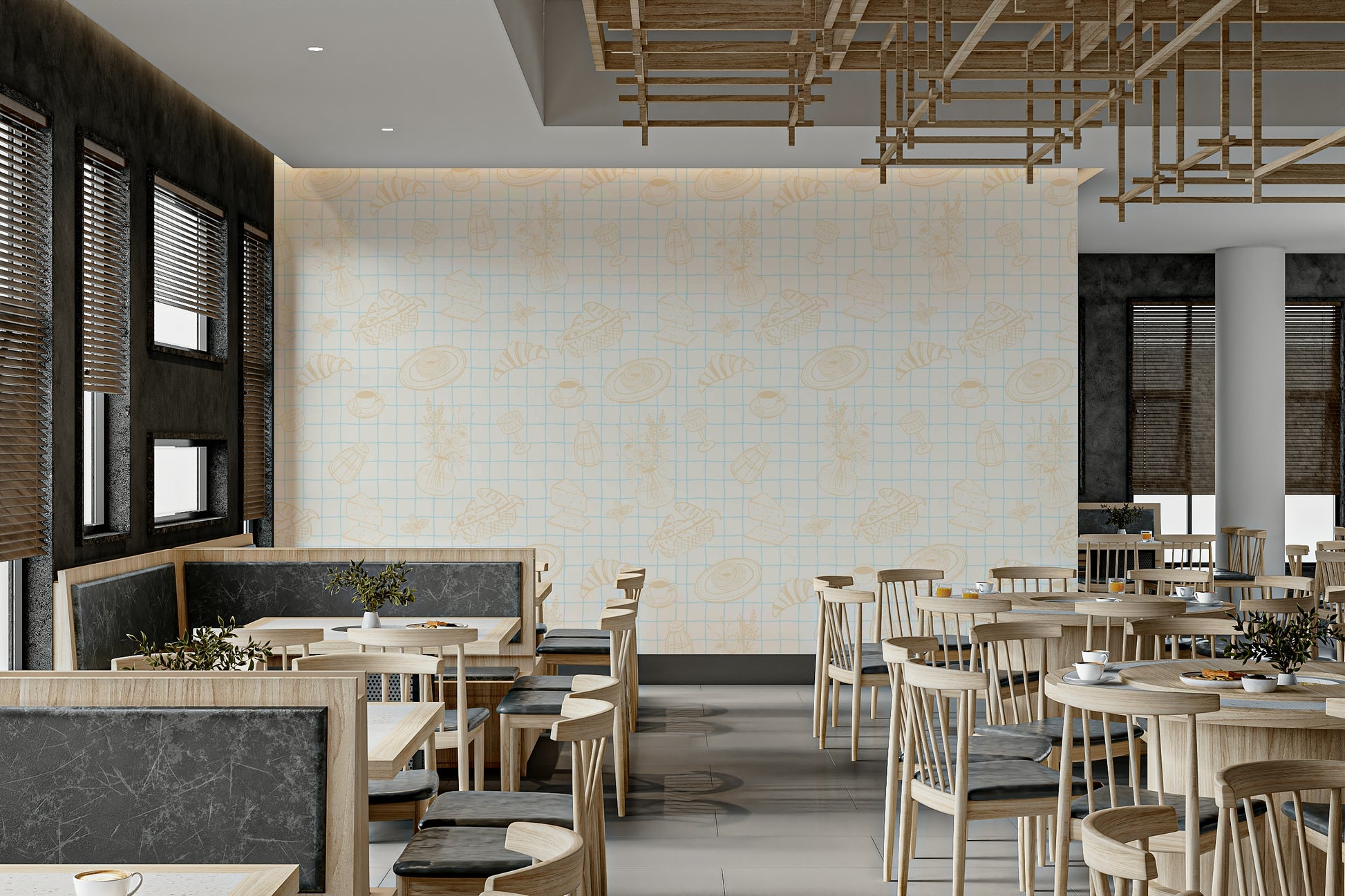 The overall mood is sophisticated and playful.

