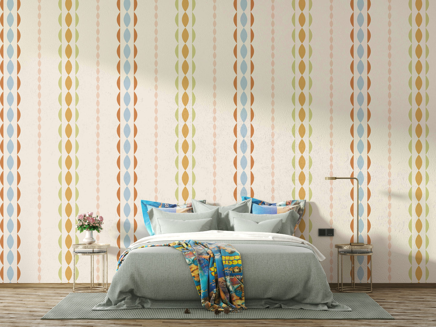 The image feels peaceful and restful.

