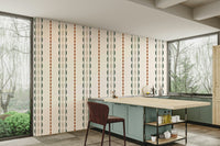 View of friendly shapes and a playful pattern

