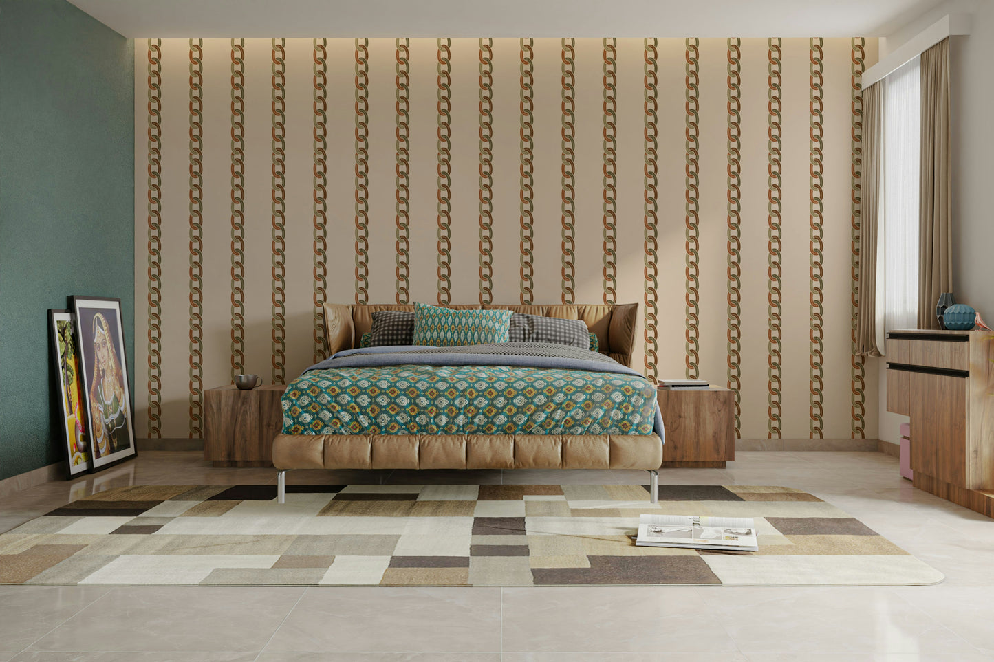 The image has a refined, luxurious look.

