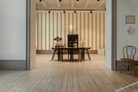 The pattern feels classic and geometric.

