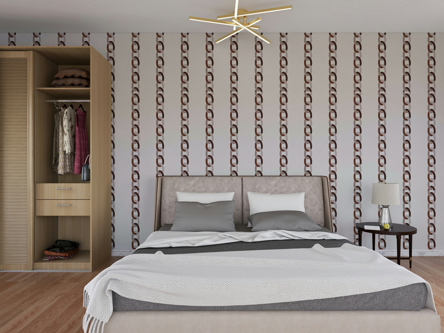 Mural wallpaper capturing a peaceful atmosphere

