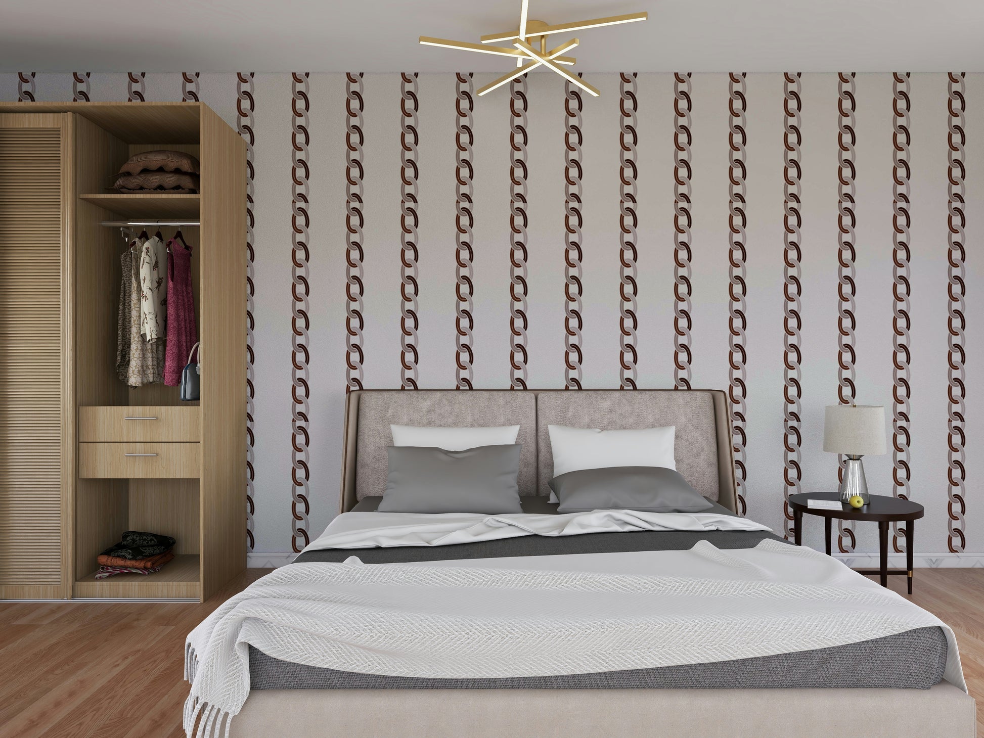 Mural wallpaper capturing a peaceful atmosphere

