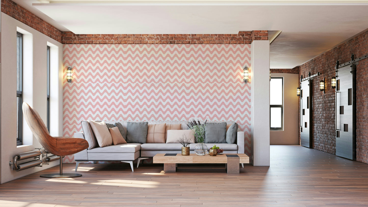 Mural wallpaper capturing a peaceful atmosphere

