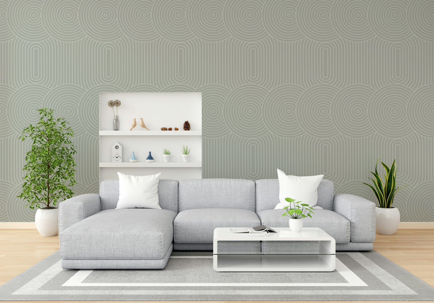 Wallpaper for walls with a fantastical landscape

