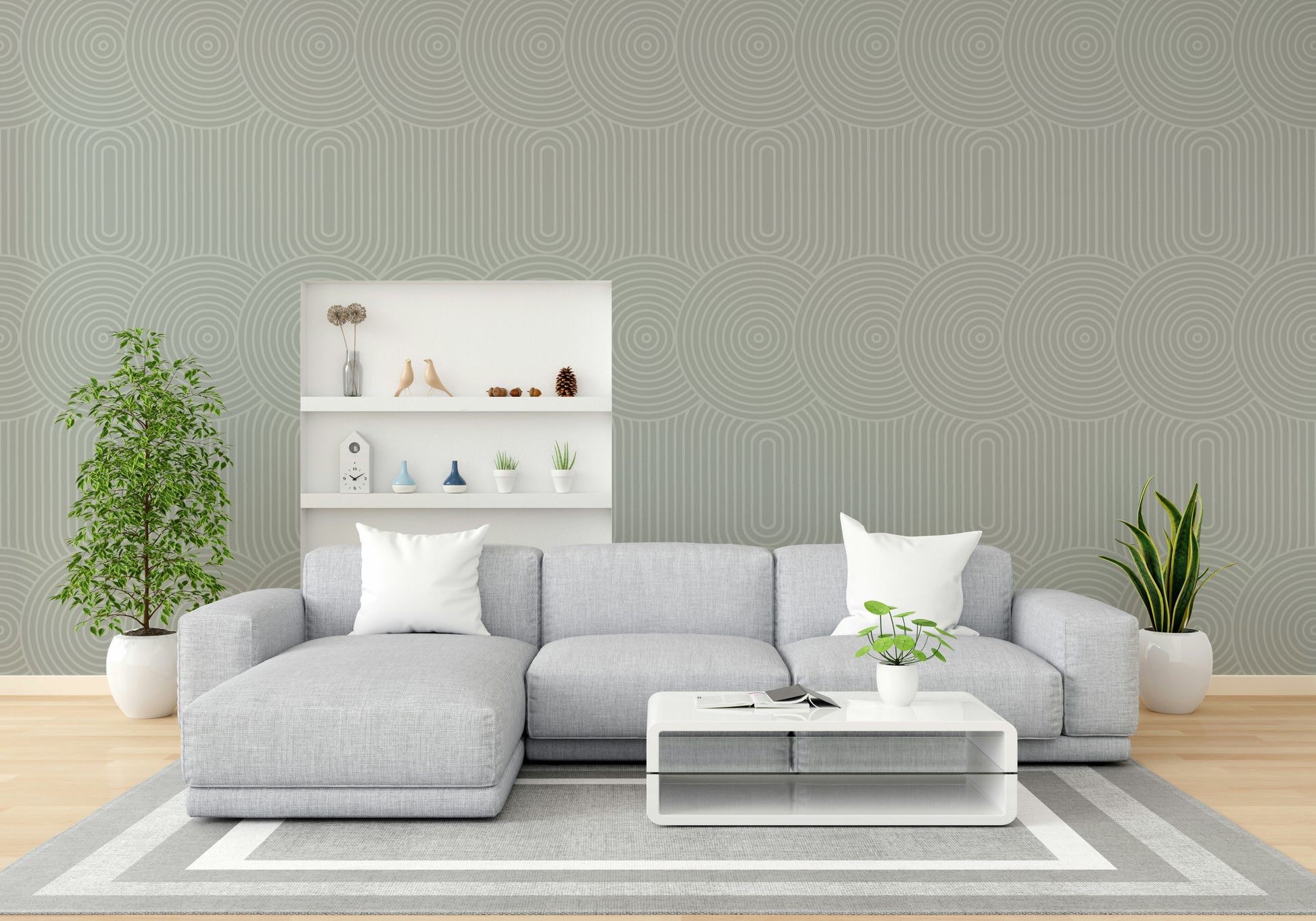 Wallpaper for walls with a fantastical landscape

