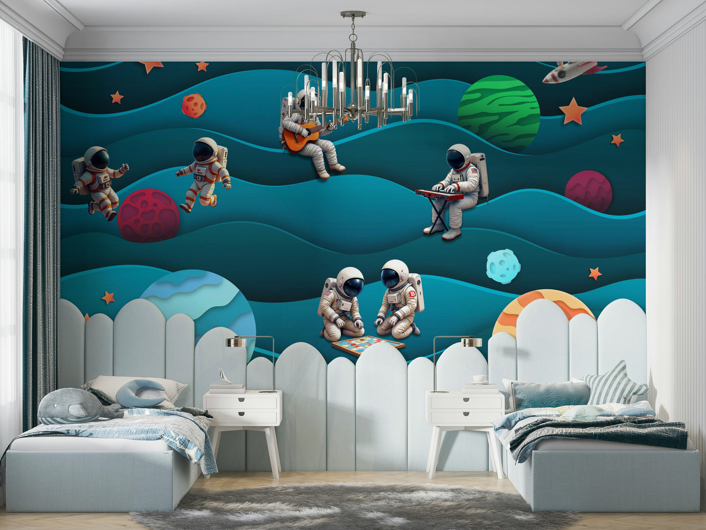 Cosmic Crew Space Jam, detailed view

