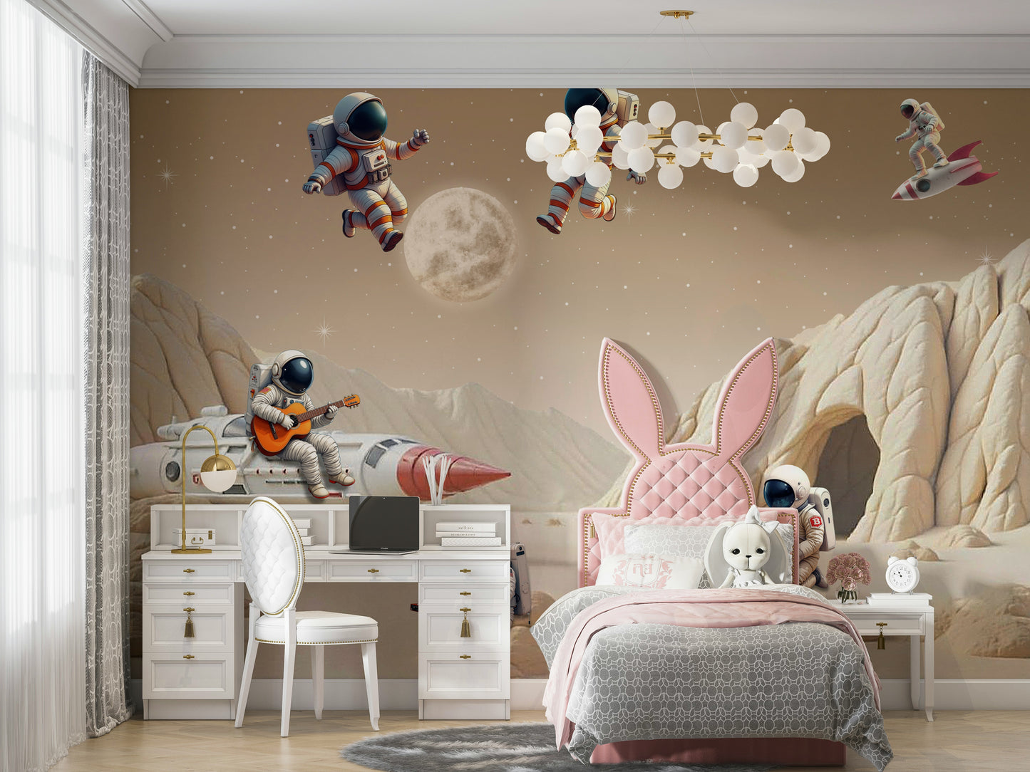 Moon Tunes cosmic crew, detailed view

