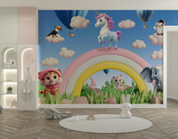 Wallpaper for walls with a fantastical landscape

