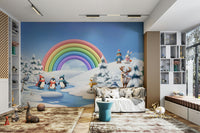 The colors are soft and gentle, with a bright, ethereal feel.

