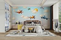 The colors are soft and gentle, with a bright, pastel palette.

