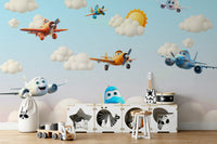 The image is suitable for a bedroom or a nursery.

