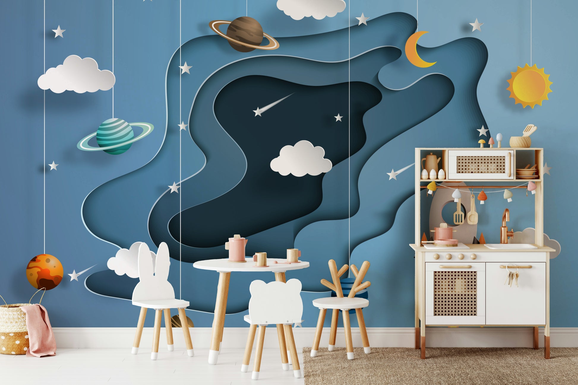 The overall mood is one of quiet and wonder.
