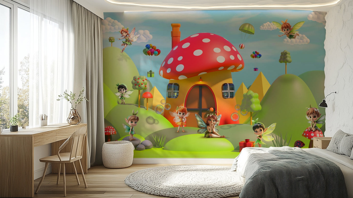 The lines are soft and delicate, adding to the gentle quality.
