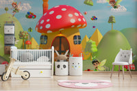 The overall mood is one of peace and magic.
