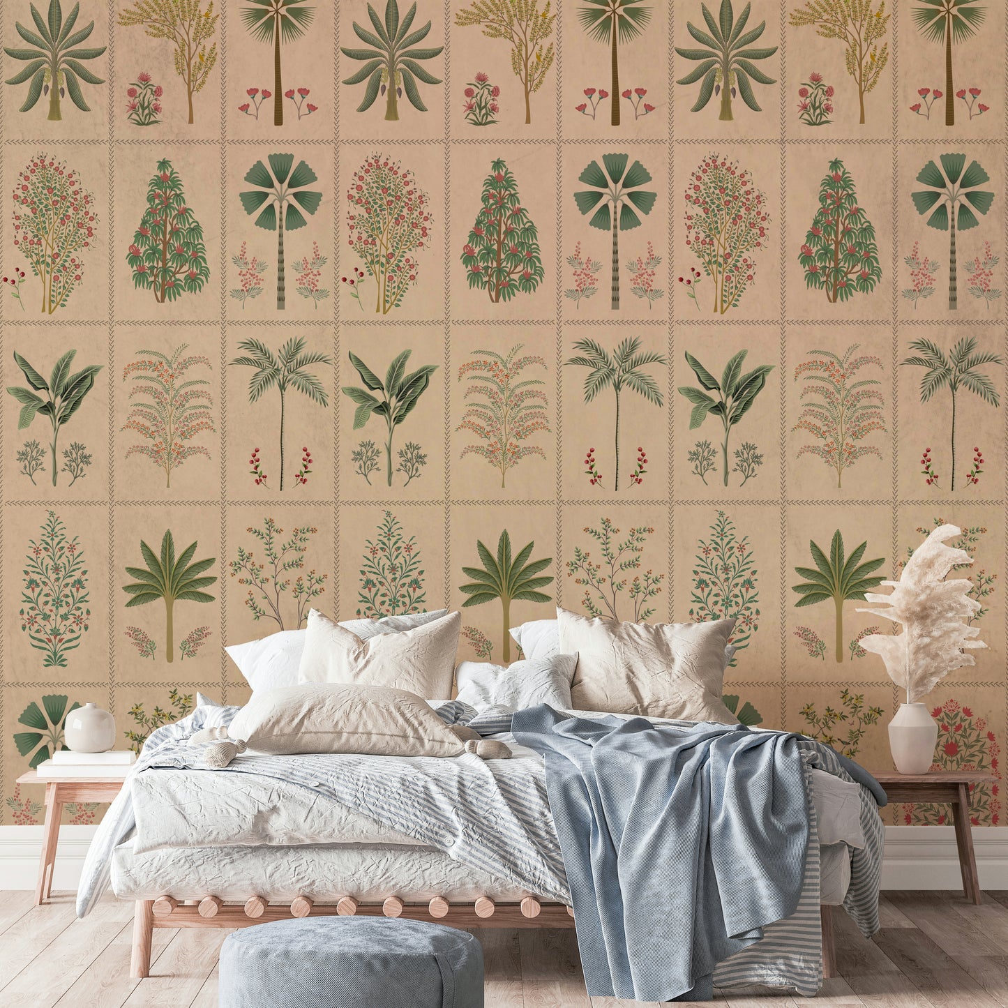 The style is artistic, with delicate lines and a watercolor-like feel.
